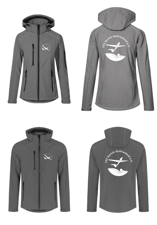 Damen/unisex Softshelljacke (2-lagig) LSV Aurich-Ostfriesland e.V.