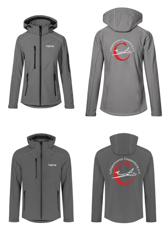 Damen/unisex Softshelljacke (2-lagig) LSV Cloppenburg