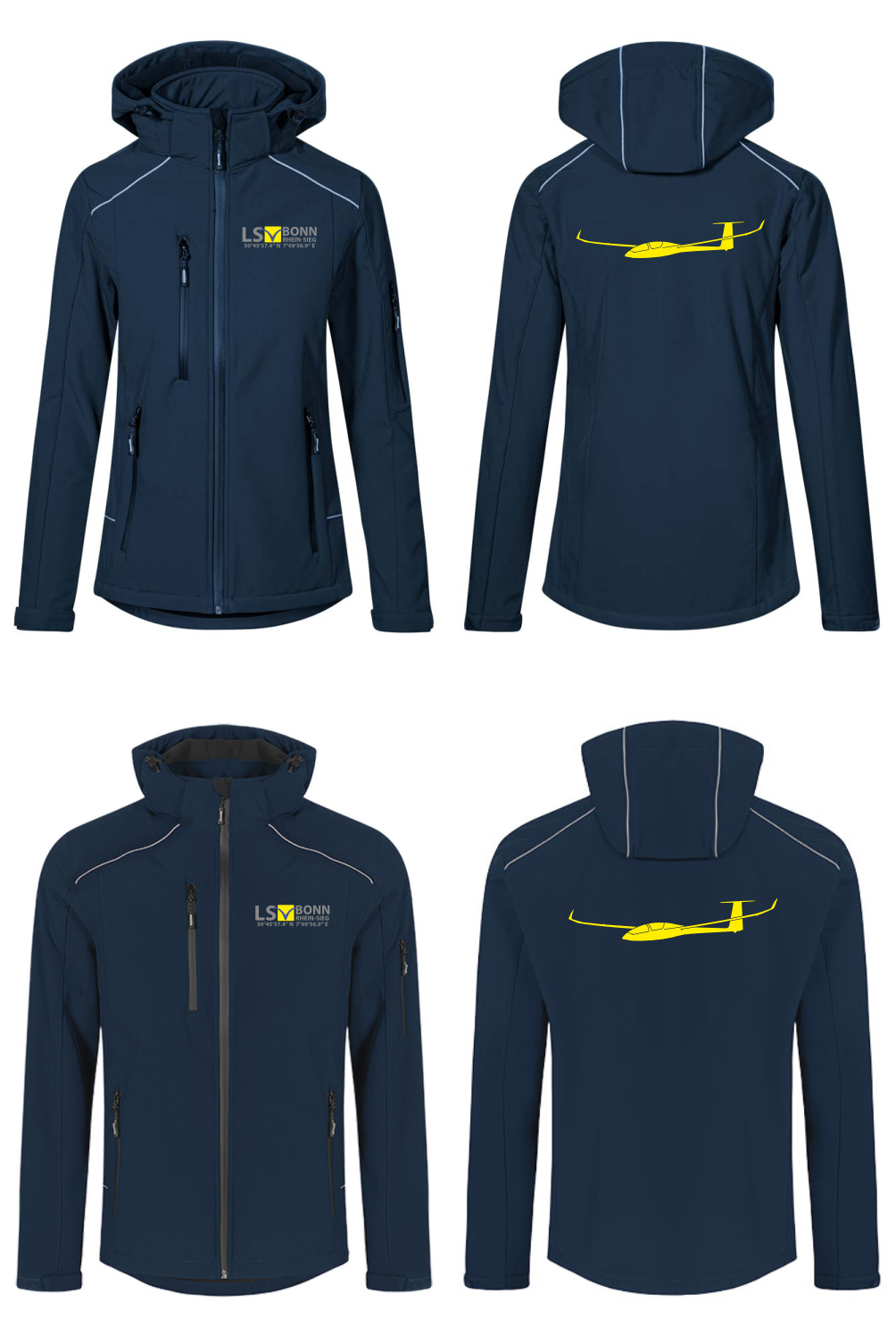 Softshelljacke (2-lagig) LSV Bonn-Rhein-Sieg