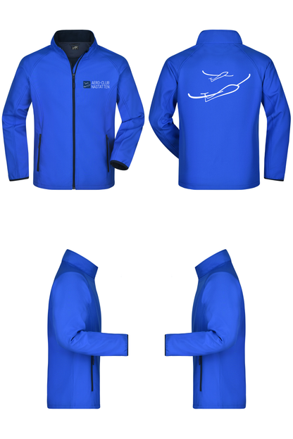 Herren/unisex Softshelljacke Aero-Club Nastätten [STICK]