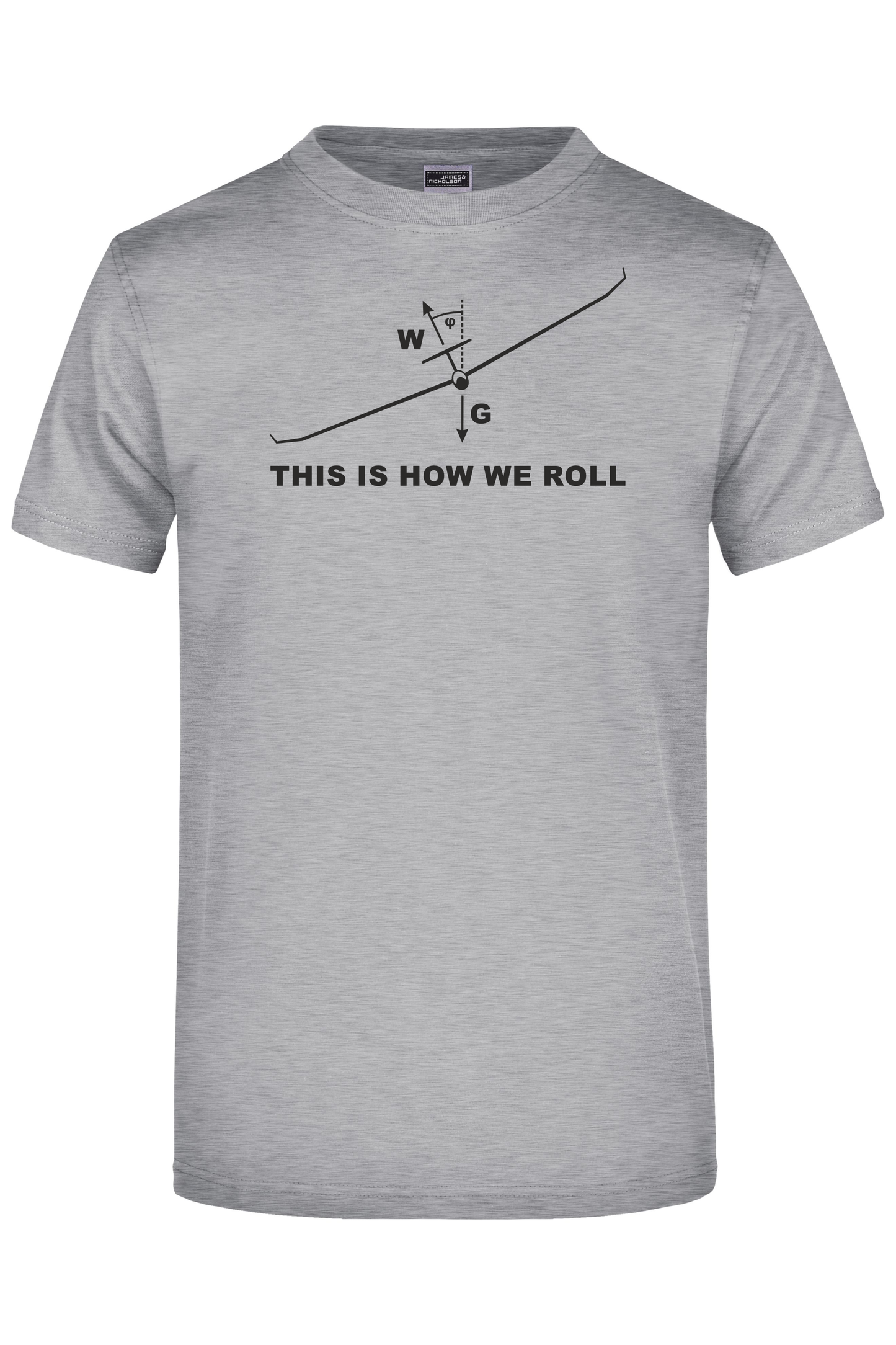 Premium T-Shirt "how we roll"