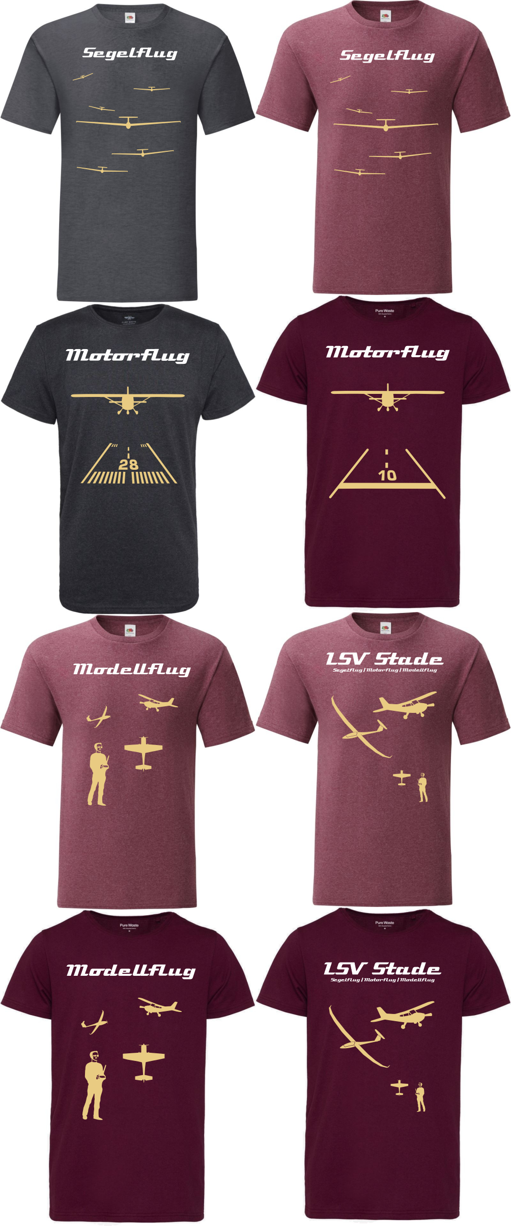 T-Shirt LSV Stade - inkl. weißer Ärmeldruck LSV Stade