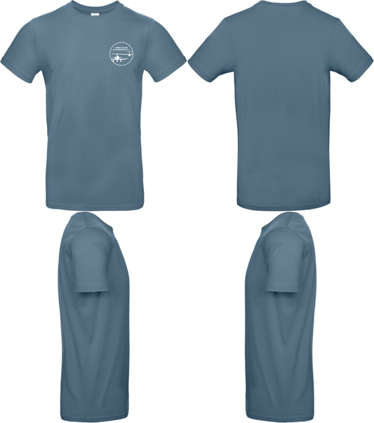 RETOURE Herren/unisex T-Shirt Aero-Club Idar Oberstein 2XL stoneblue
