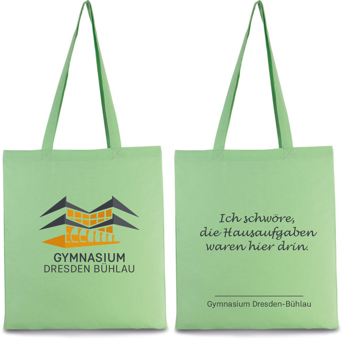 Einkaufstasche Gymnasium Dresden-Bühlau