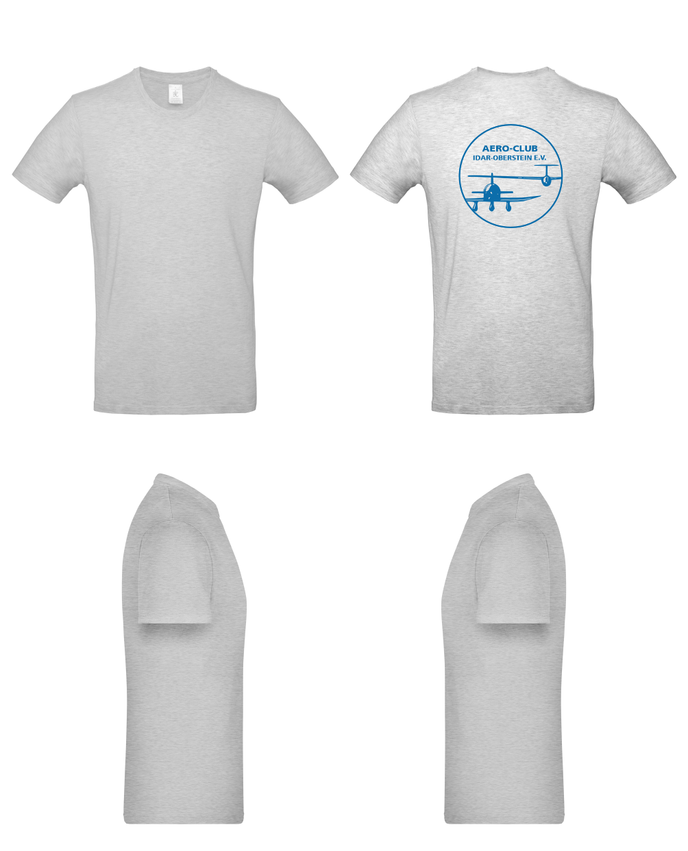Herren/unisex T-Shirt Aero-Club Idar Oberstein