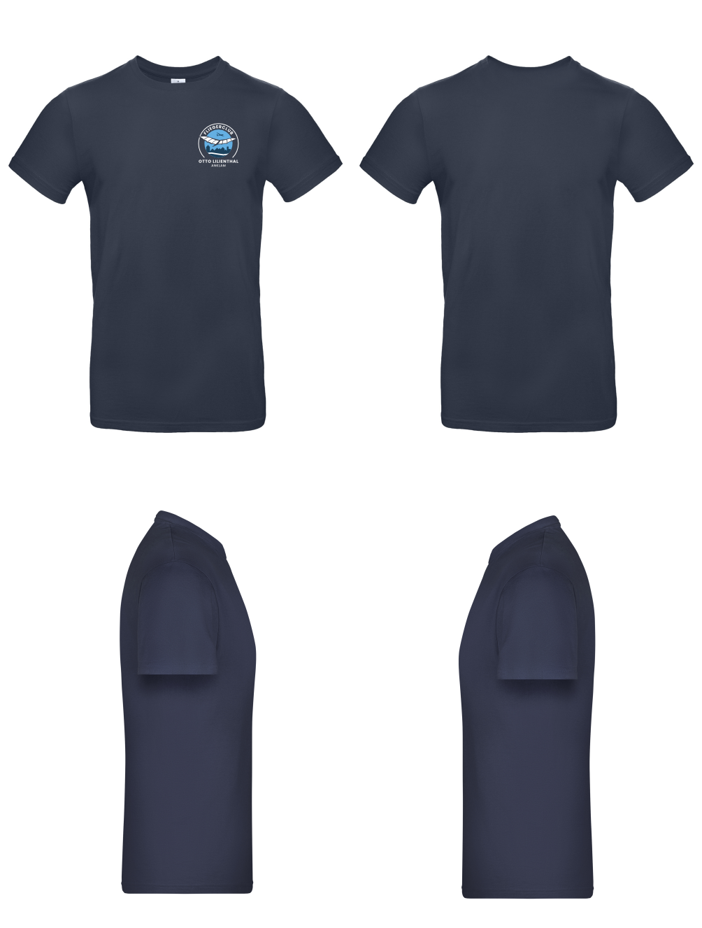 unisex T-Shirt Fliegerclub Anklam „Otto Lilienthal”