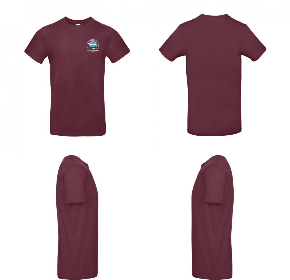 unisex T-Shirt Fliegerclub Anklam „Otto Lilienthal”