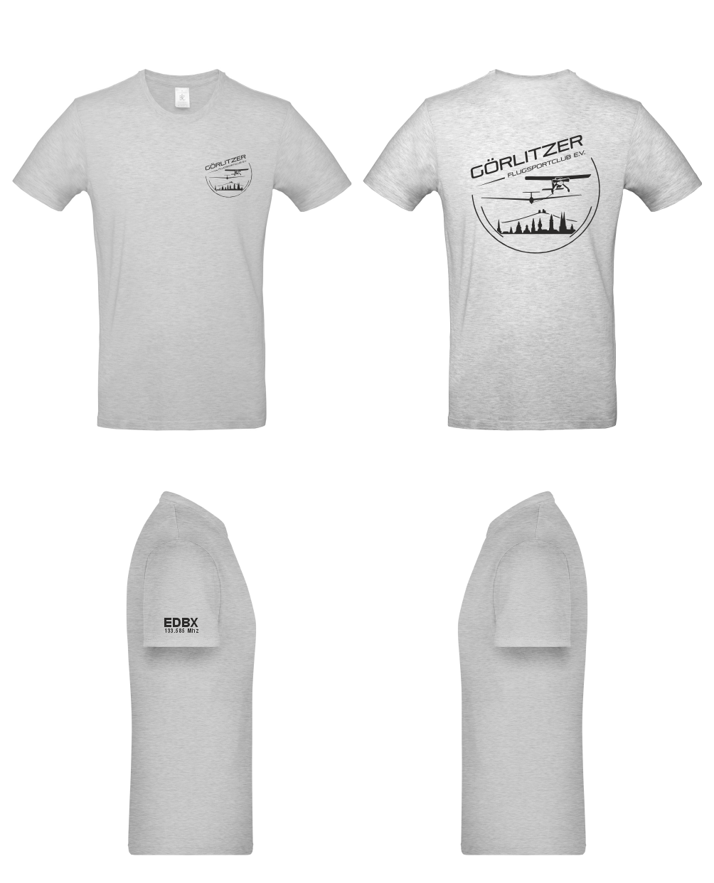 unisex T-Shirt Görlitzer Flugsportclub