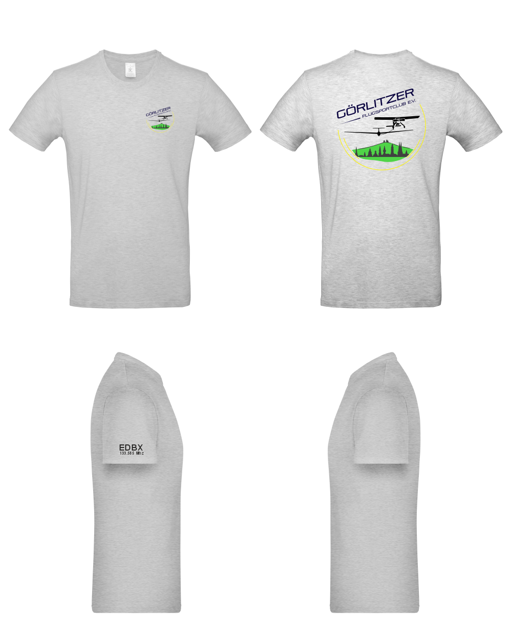 unisex T-Shirt Görlitzer Flugsportclub