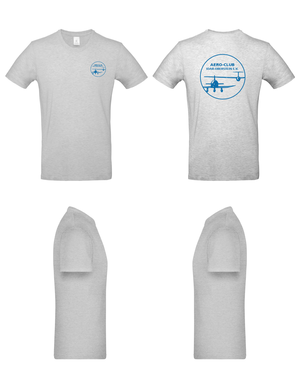 Herren/unisex T-Shirt Aero-Club Idar Oberstein