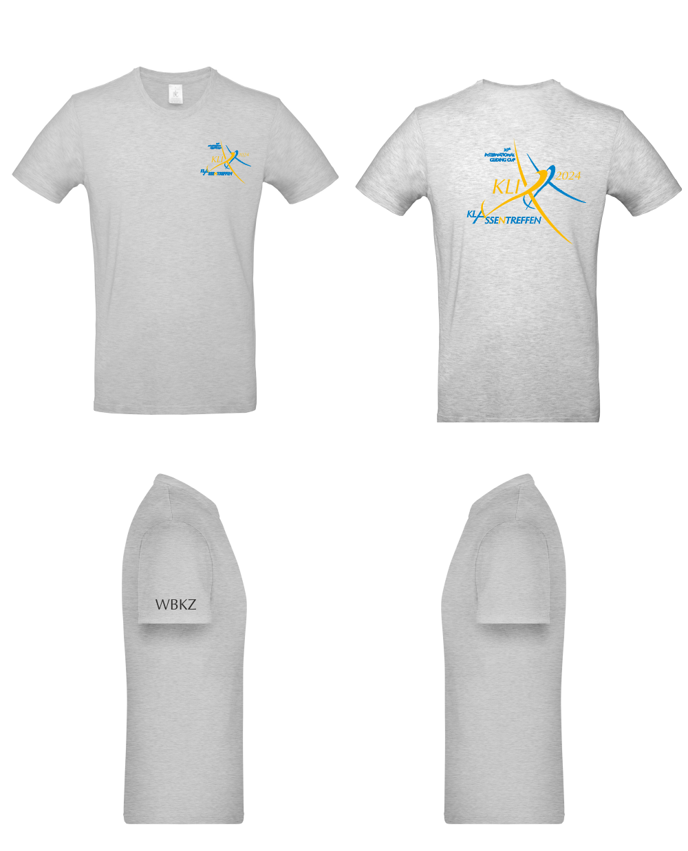 unisex/Herren T-Shirt Klassentreffen 2024 Aeroteam Klix