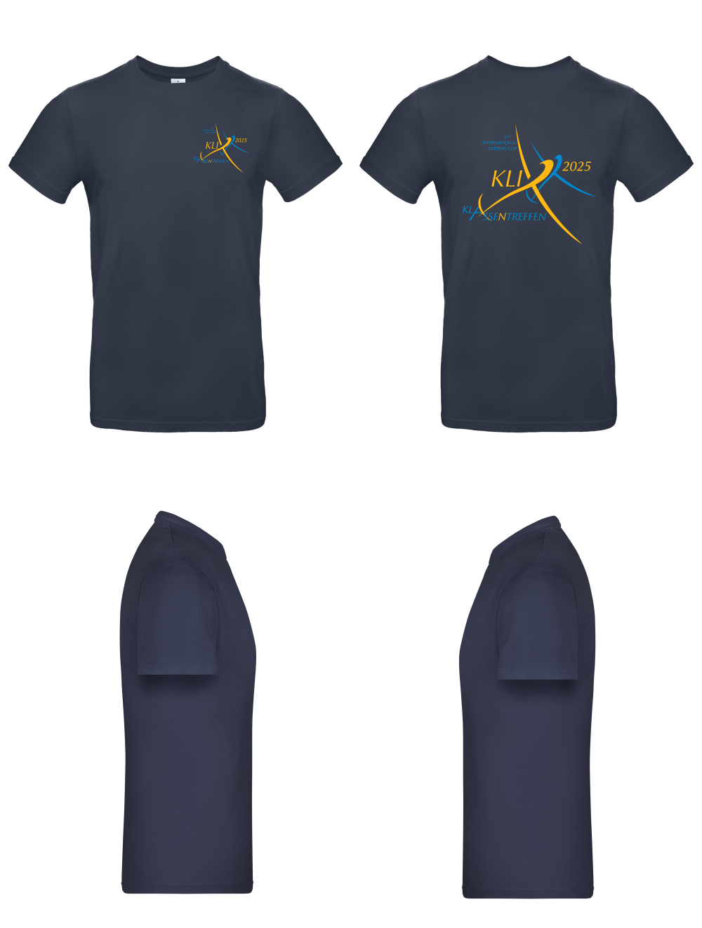 unisex/Herren T-Shirt Klassentreffen 2025 Aeroteam Klix