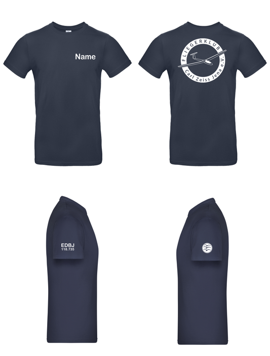 Herren/unisex T-Shirt FK Carl Zeiss Jena (100% Baumwolle)