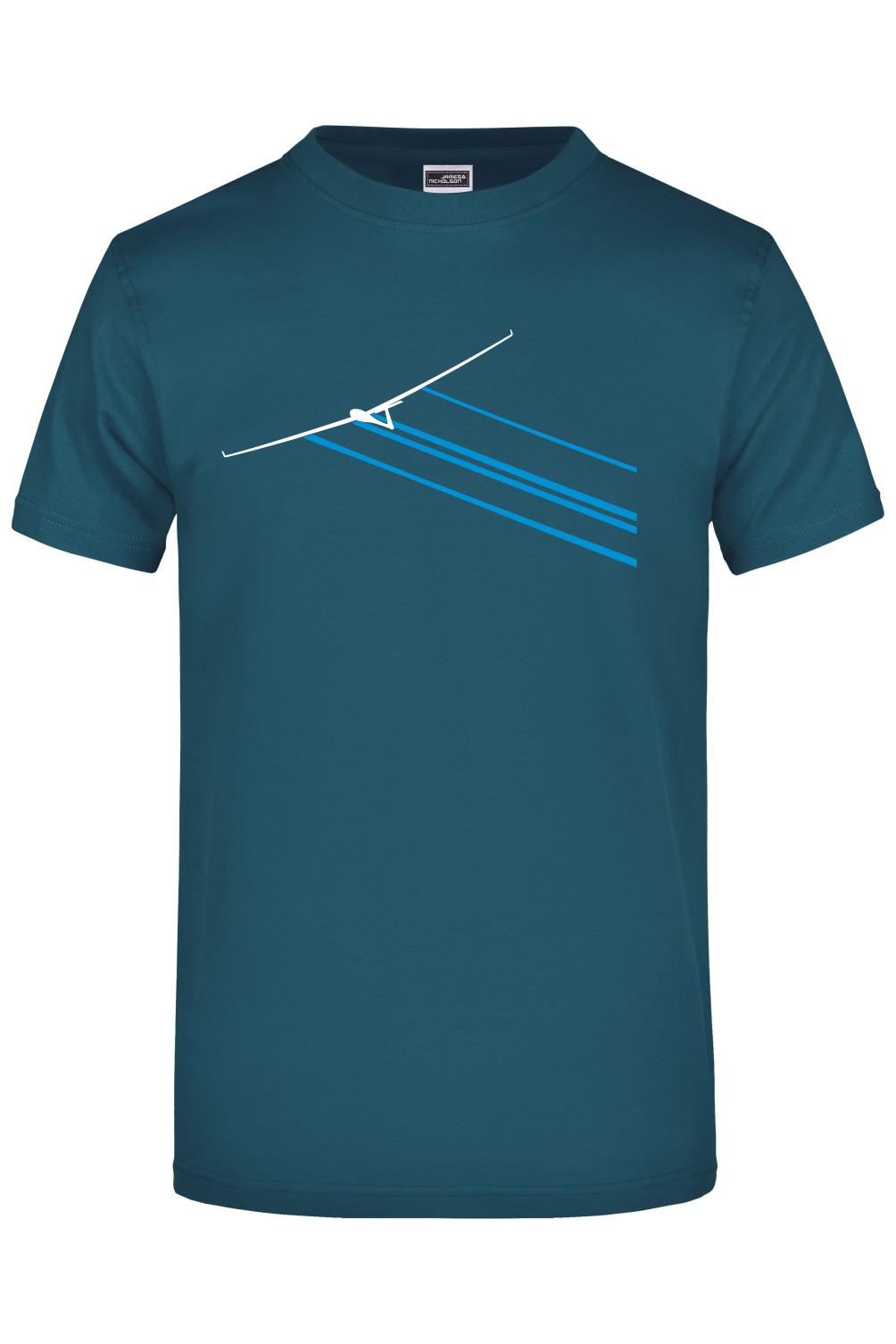Premium T-Shirt M "Wasser Segelflugzeug"