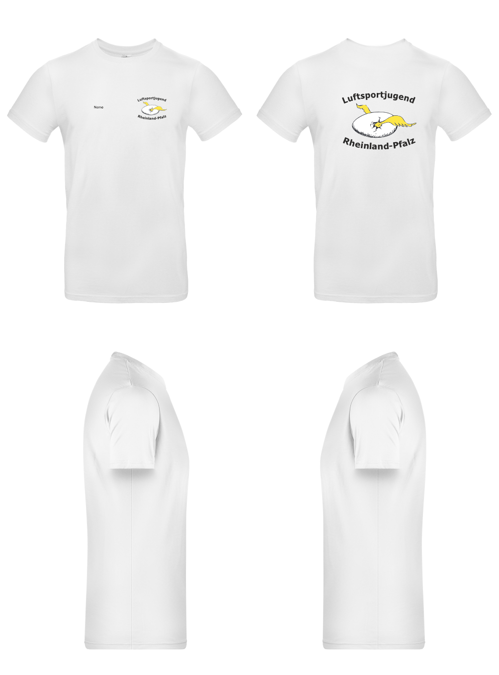 unisex T-Shirt Luftsportjugend Rheinland-Pfalz