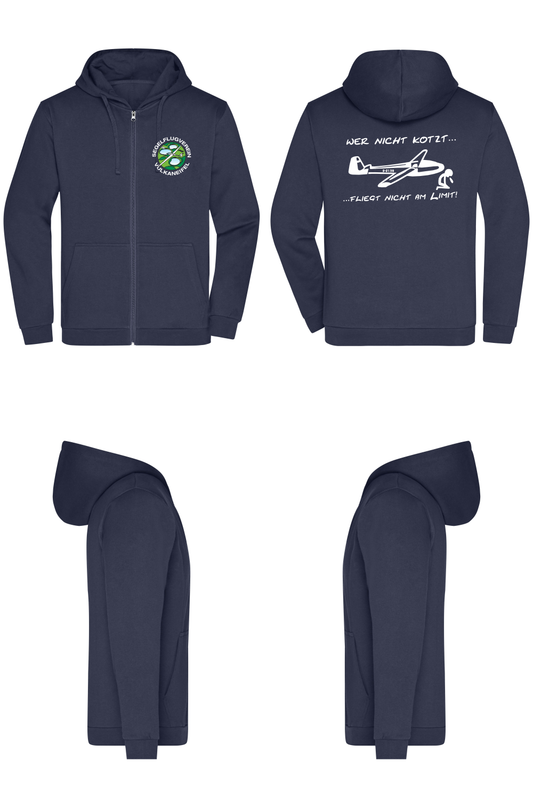 [Spruch] Herren ZIP-Hoodie SFV Vulkaneifel