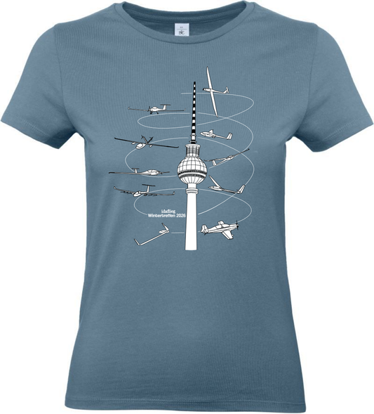 Herren/unisex T-Shirt idaflieg-Treffen Berlin 2026