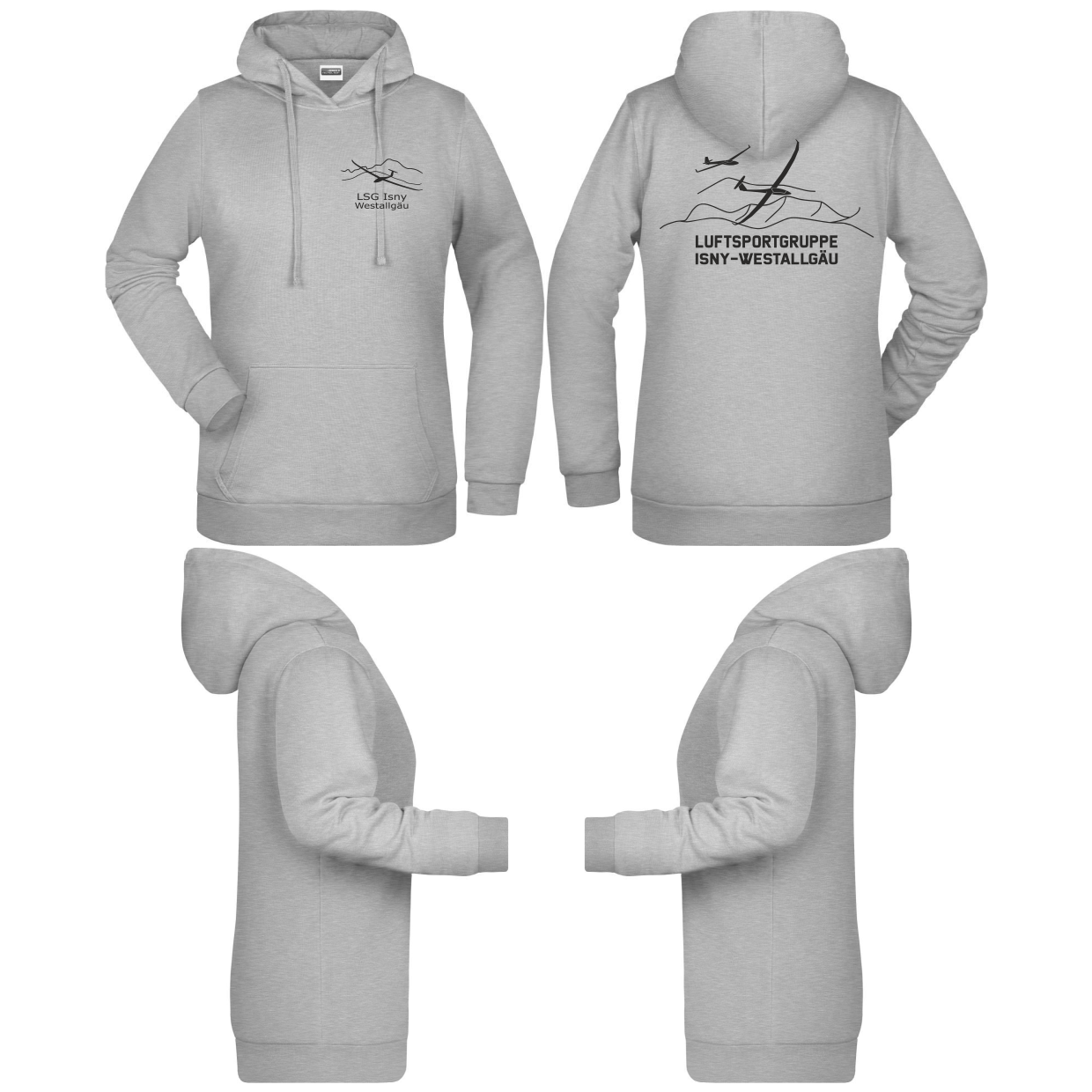 [neu] Damen Hoodie LSG Isny-Westallgäu