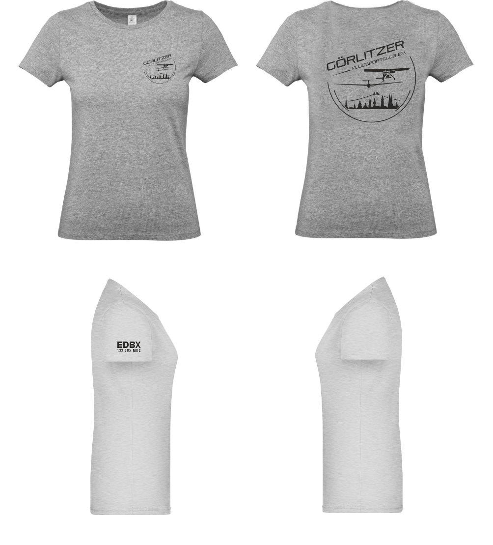 Damen T-Shirt Görlitzer Flugsportclub