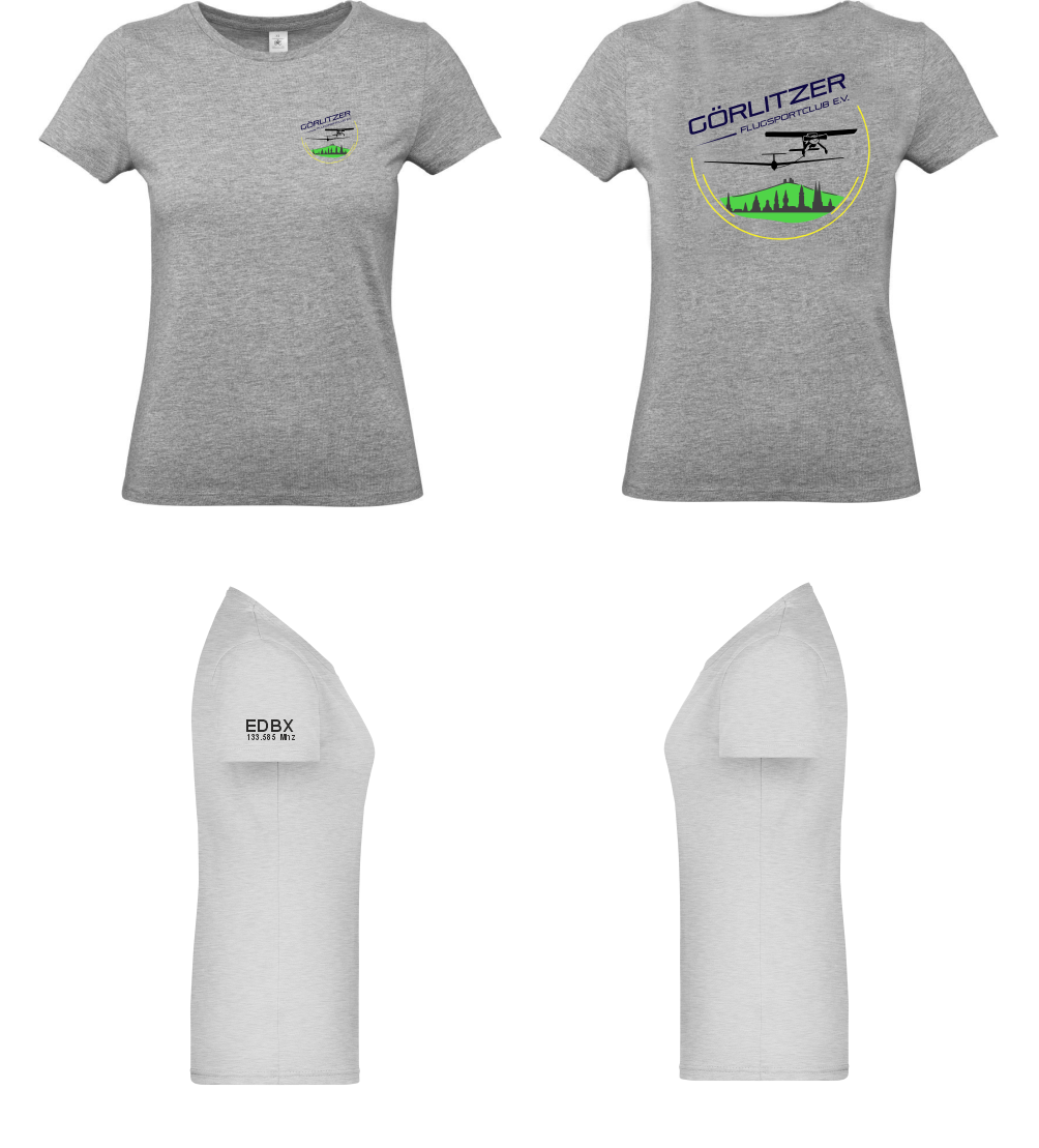 Damen T-Shirt Görlitzer Flugsportclub