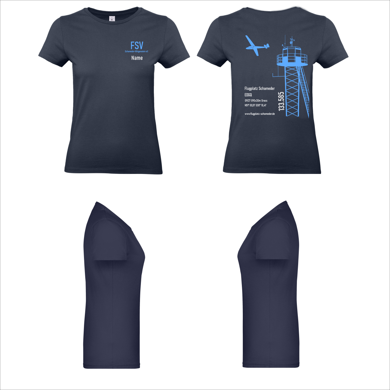 Damen T-Shirt FSV Schameder-Wittgenstein e.V.