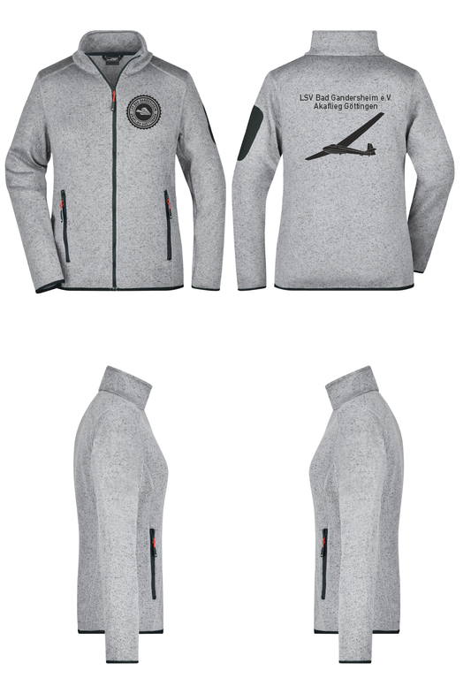 Damen Fleecejacke LSV Bad Gandersheim / Akaflieg Göttingen