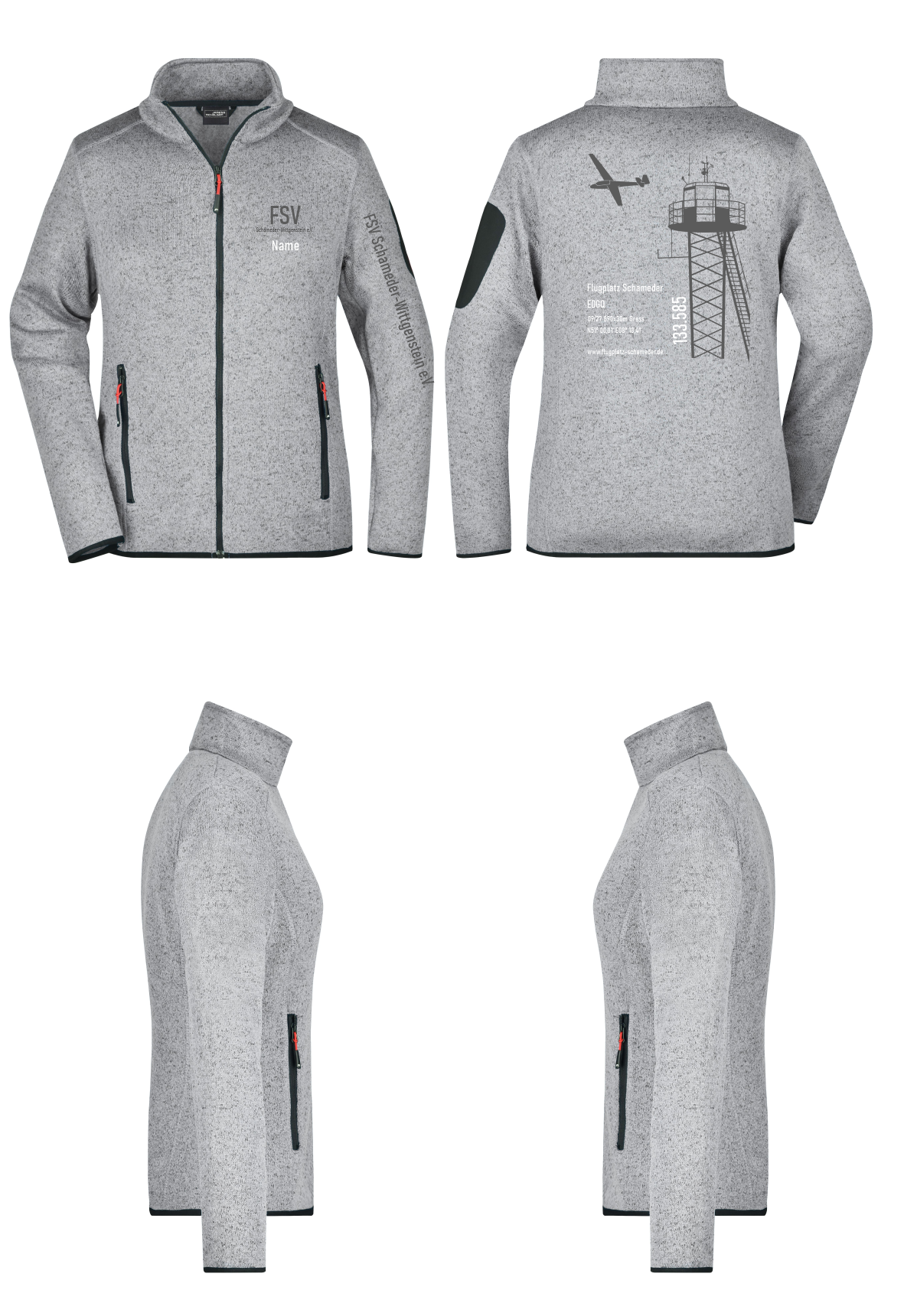 Damen Fleecejacke FSV Schameder-Wittgenstein e.V.