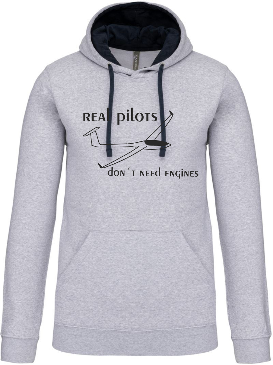 Premium Hoodie "real pilots"