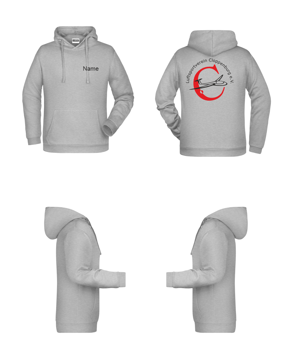 unisex/Herren Hoodie LSV Cloppenburg