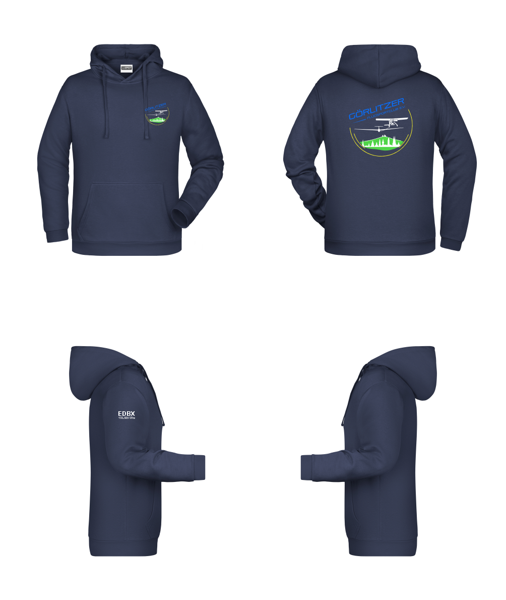 unisex Hoodie Görlitzer Flugsportclub
