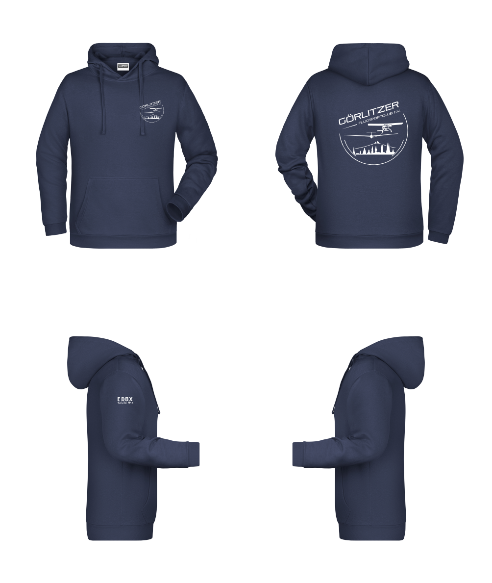 unisex Hoodie Görlitzer Flugsportclub