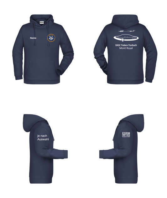 Herren Hoodie DASC Traben-Trarbach  (einfarbiger Rückendruck)