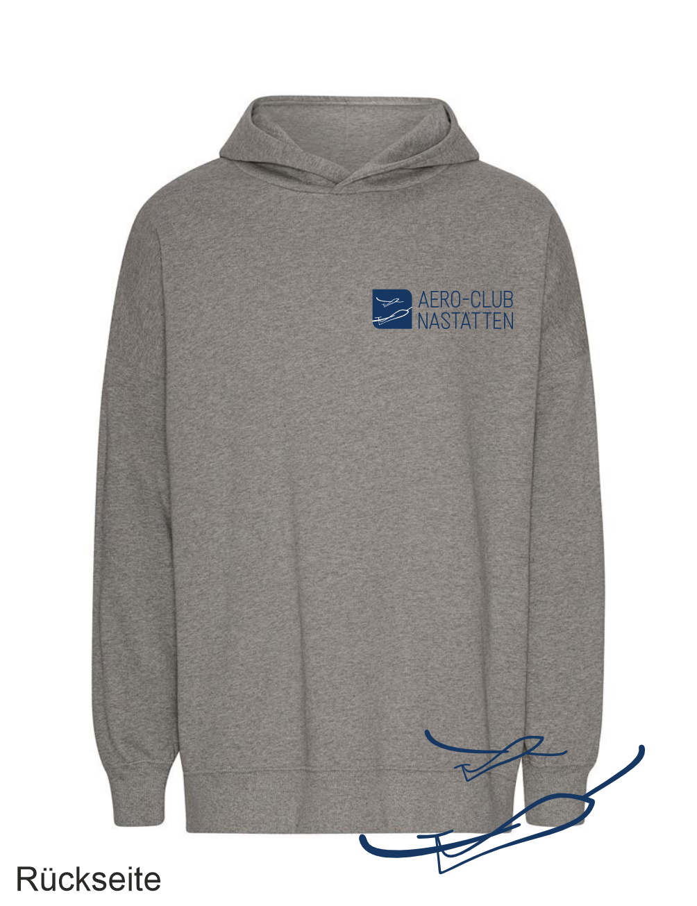 OverSize Hoodie Aero-Club Nastätten [DRUCK]