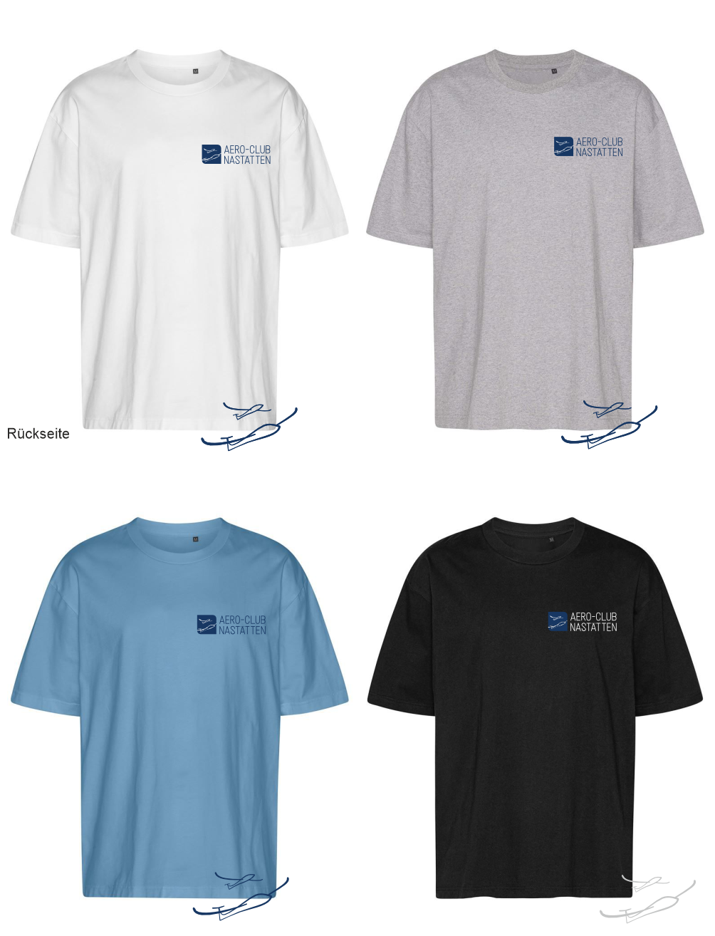 OverSize T-Shirt Aero-Club Nastätten [DRUCK]