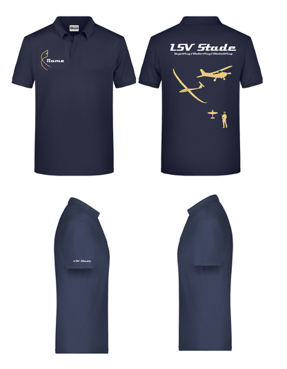 Herren Poloshirt LSV Stade