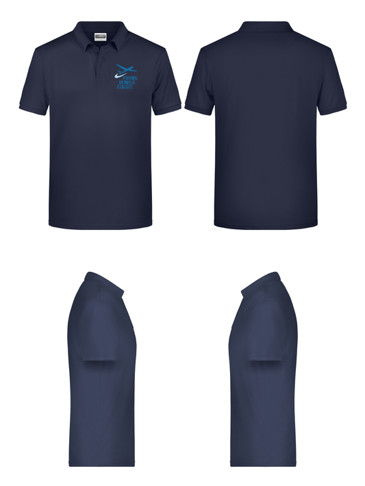 unisex Poloshirt YOUNG WINGS