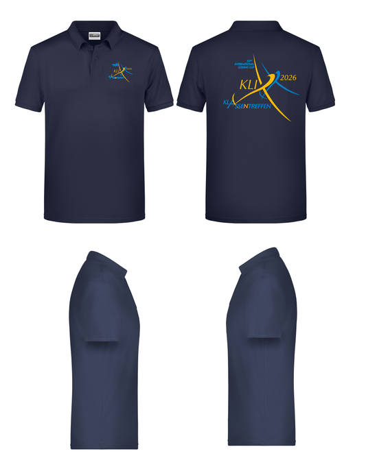 unisex Poloshirt Klassentreffen 2026 Aeroteam Klix