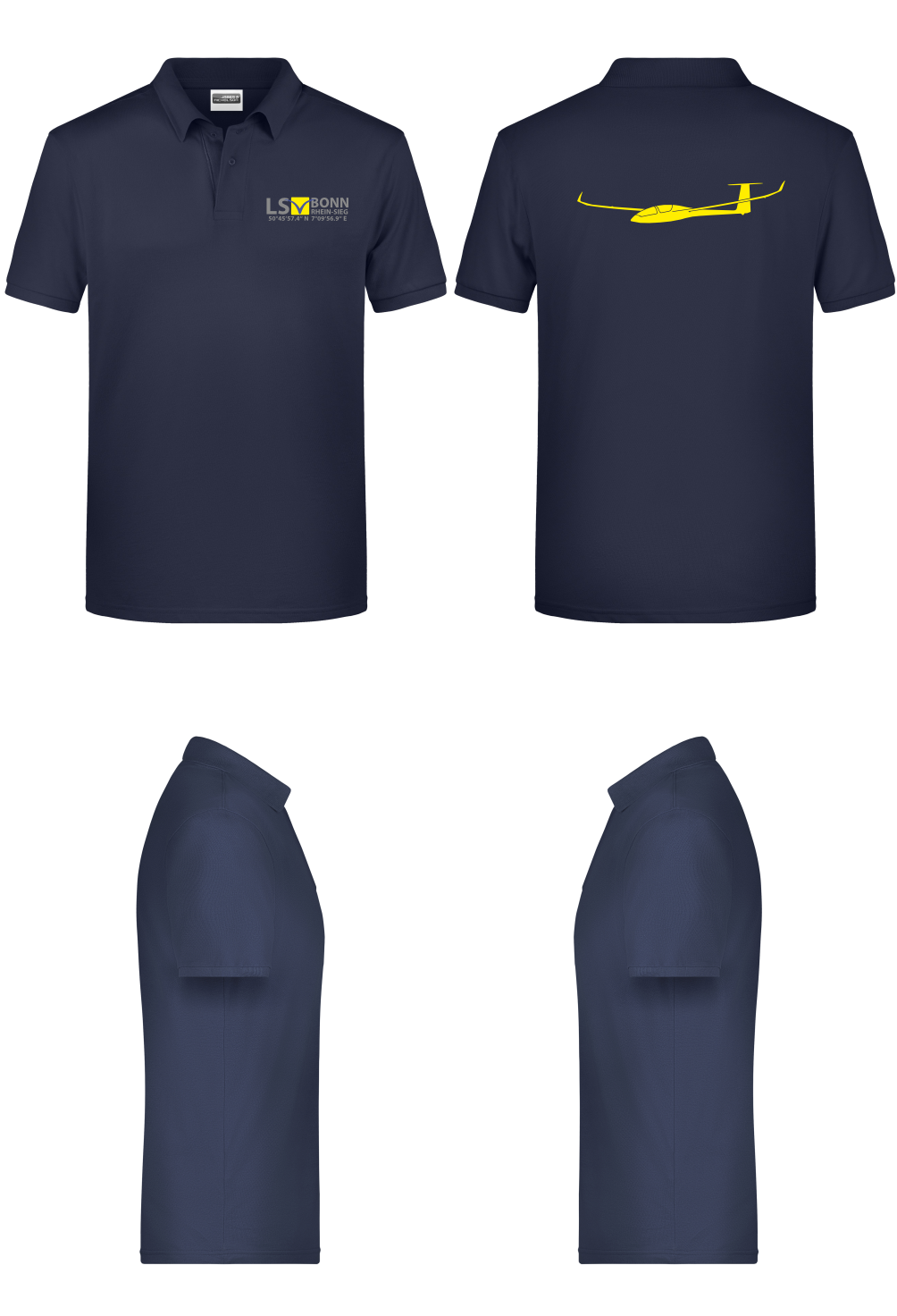 unisex Poloshirt LSV Bonn-Rhein-Sieg