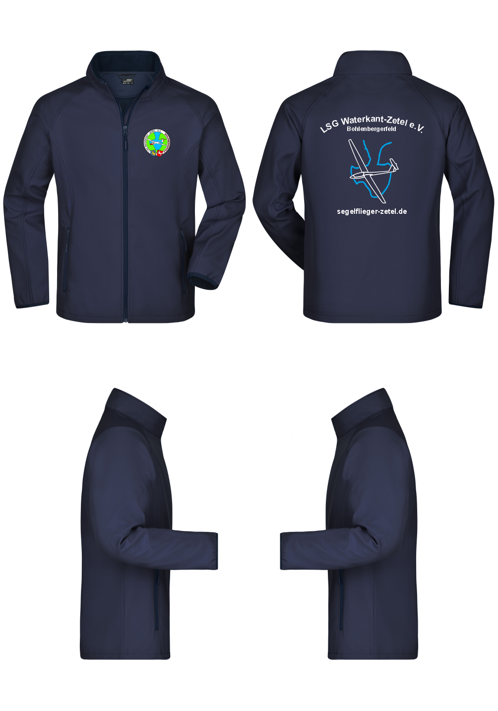 Herren/unisex Softshelljacke LSG Waterkant-Zetel