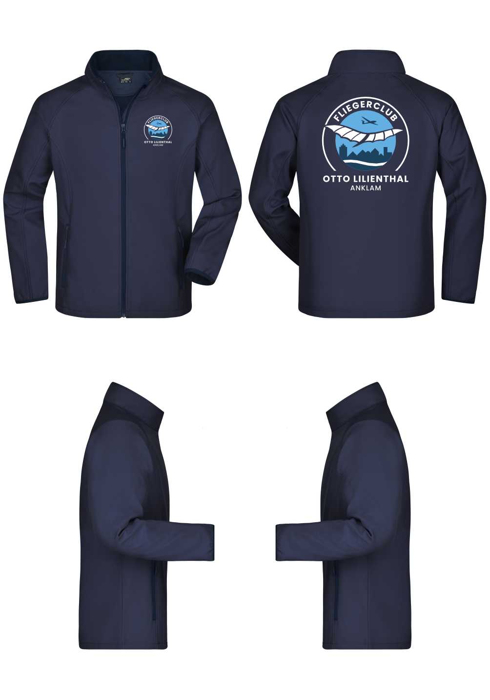 Softshelljacke Fliegerclub Anklam „Otto Lilienthal”