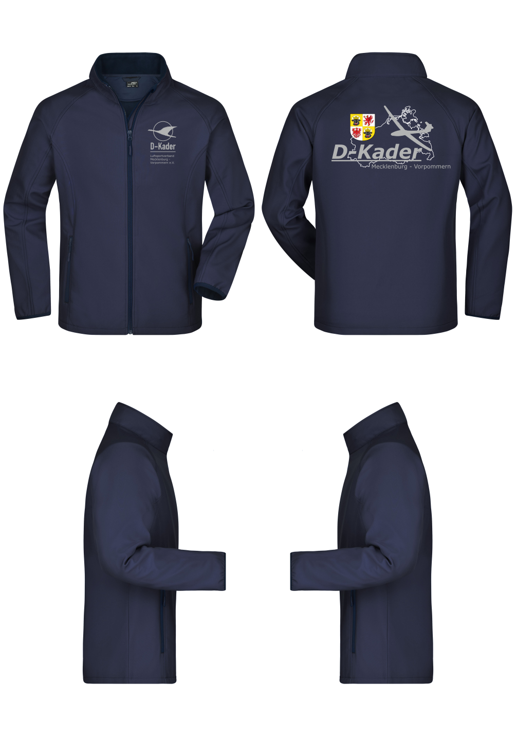 unisex Softshelljacke D-Kader Mecklenburg-Vorpommern
