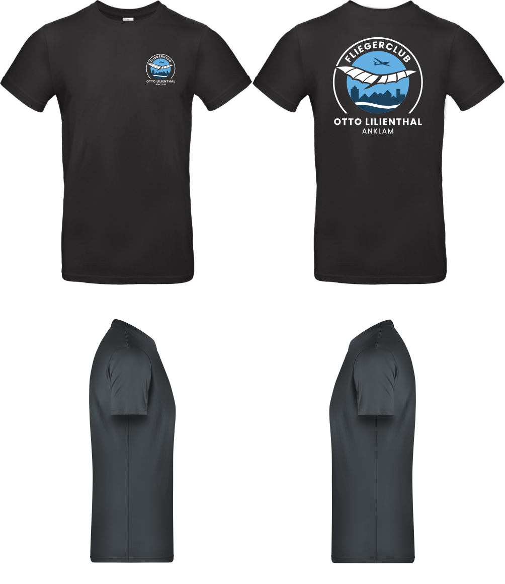unisex T-Shirt Fliegerclub Anklam „Otto Lilienthal”