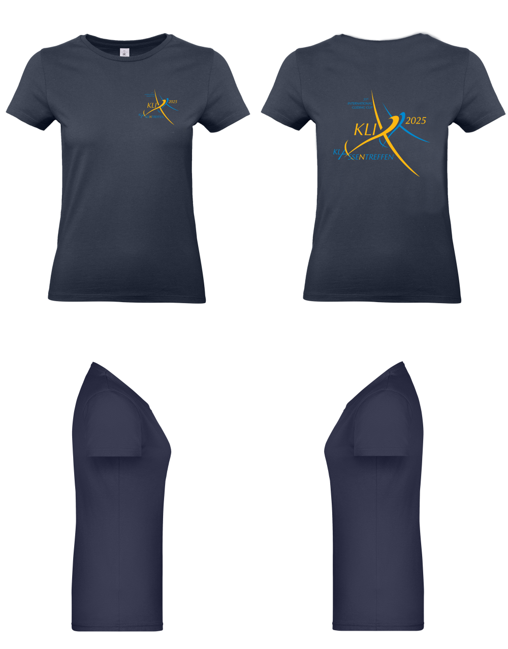 Damen T-Shirt Klassentreffen 2025 Aeroteam Klix