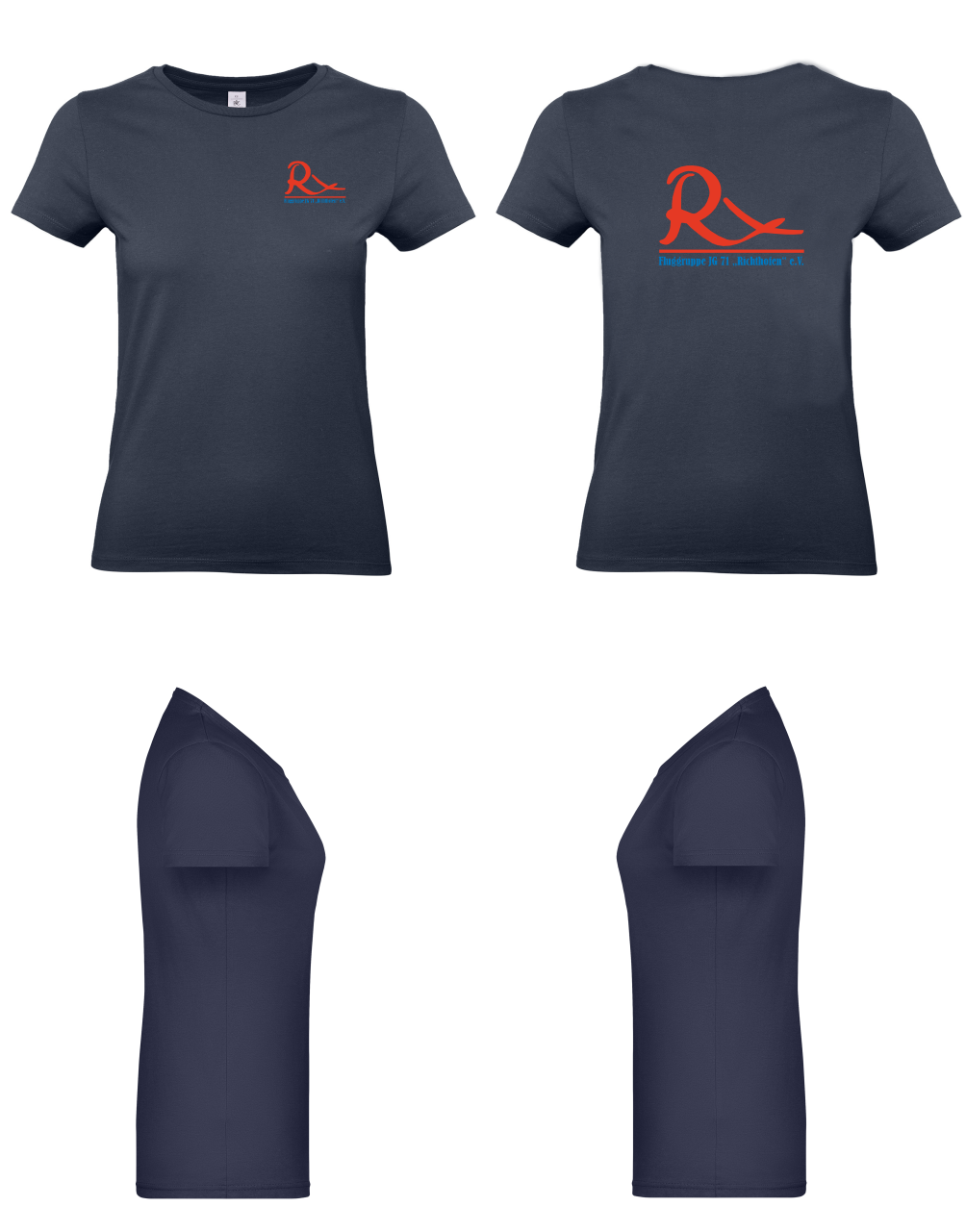 [DRUCK] Damen T-shirt Fluggruppe JG 71 R