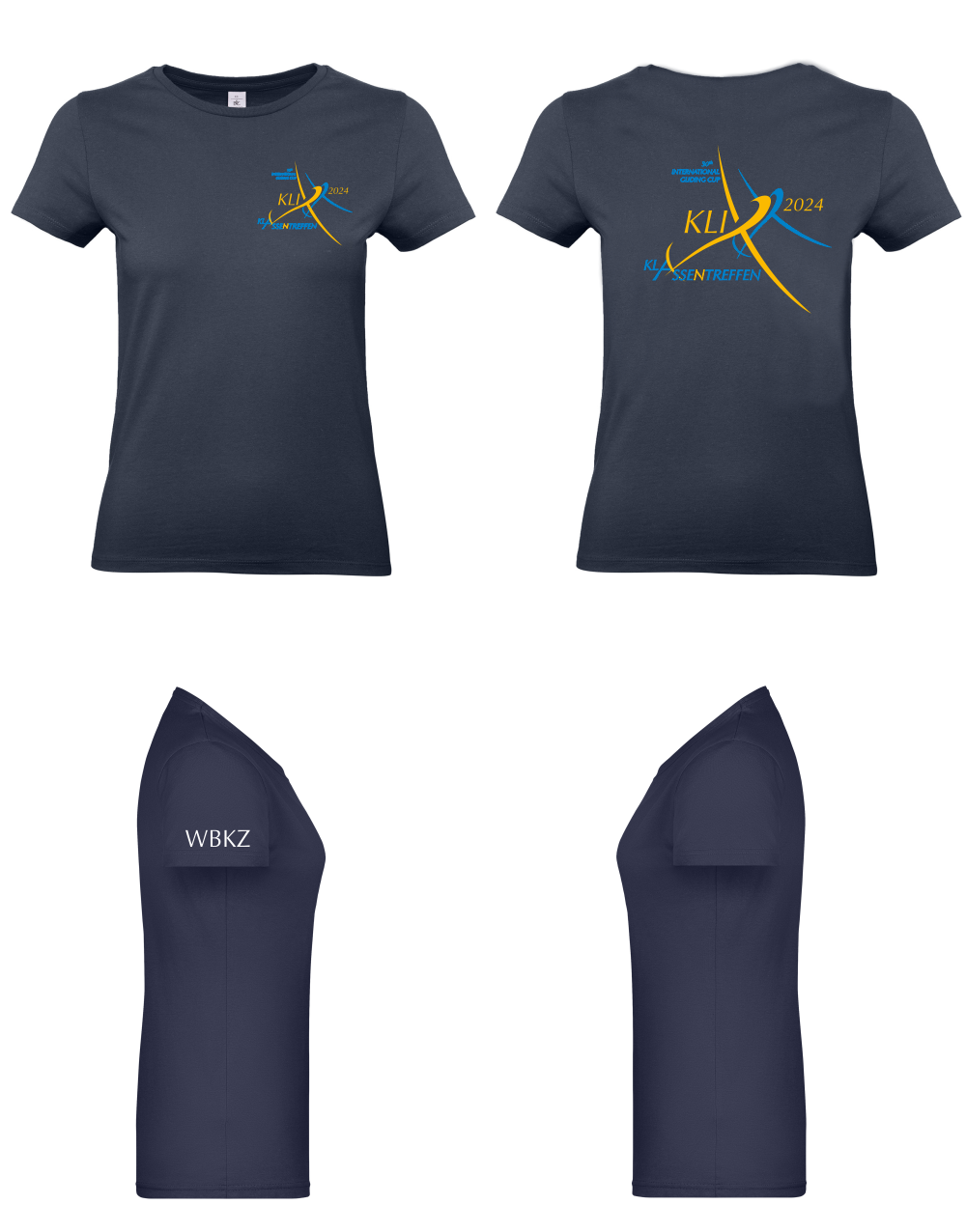 Damen T-Shirt Klassentreffen 2024 Aeroteam Klix