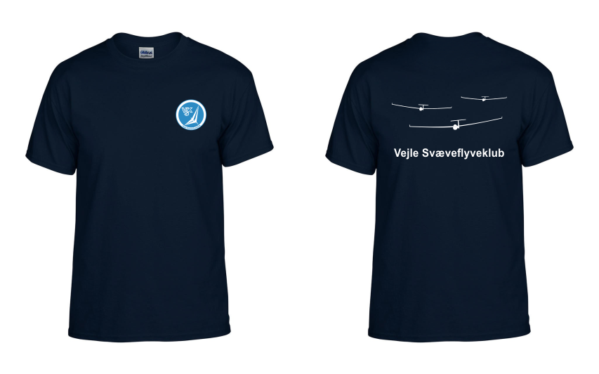 men t-Shirt - Vejle Svæveflyveklub